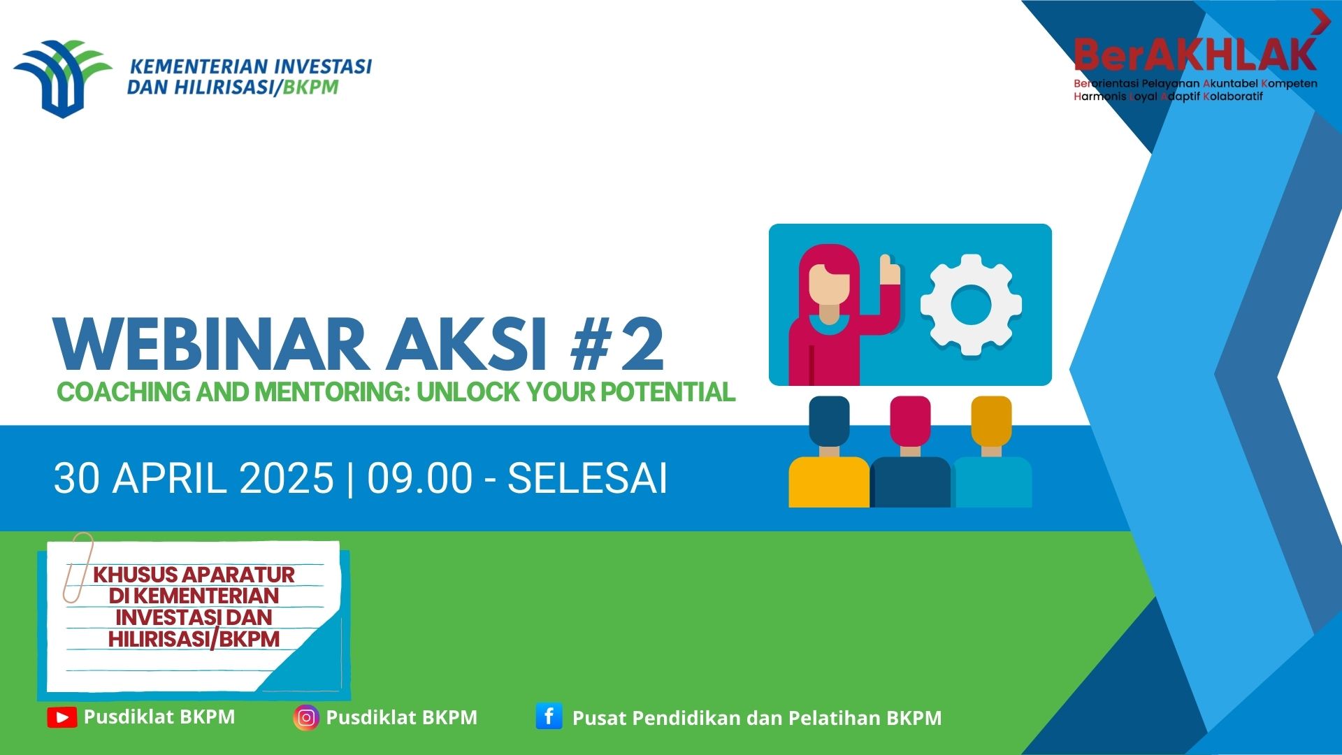 Webinar AKSI #2 - Webinar Coaching and Mentoring: Unlock Your Potential